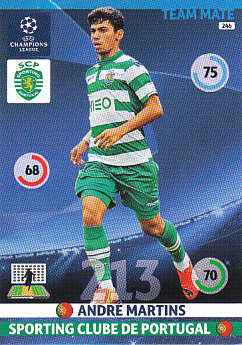 Andre Martins Sporting CP 2014/15 Panini Champions League #246